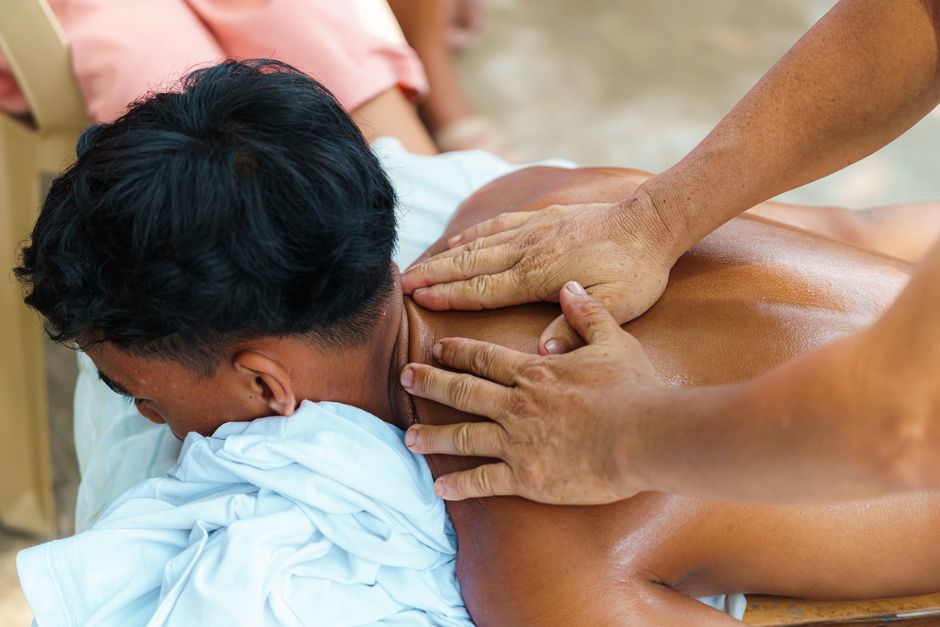 Relaxing home massage service